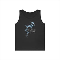 Beaver Lake Life - Men's Ultra Cotton Sleeveless Tank - Arkansas Lake