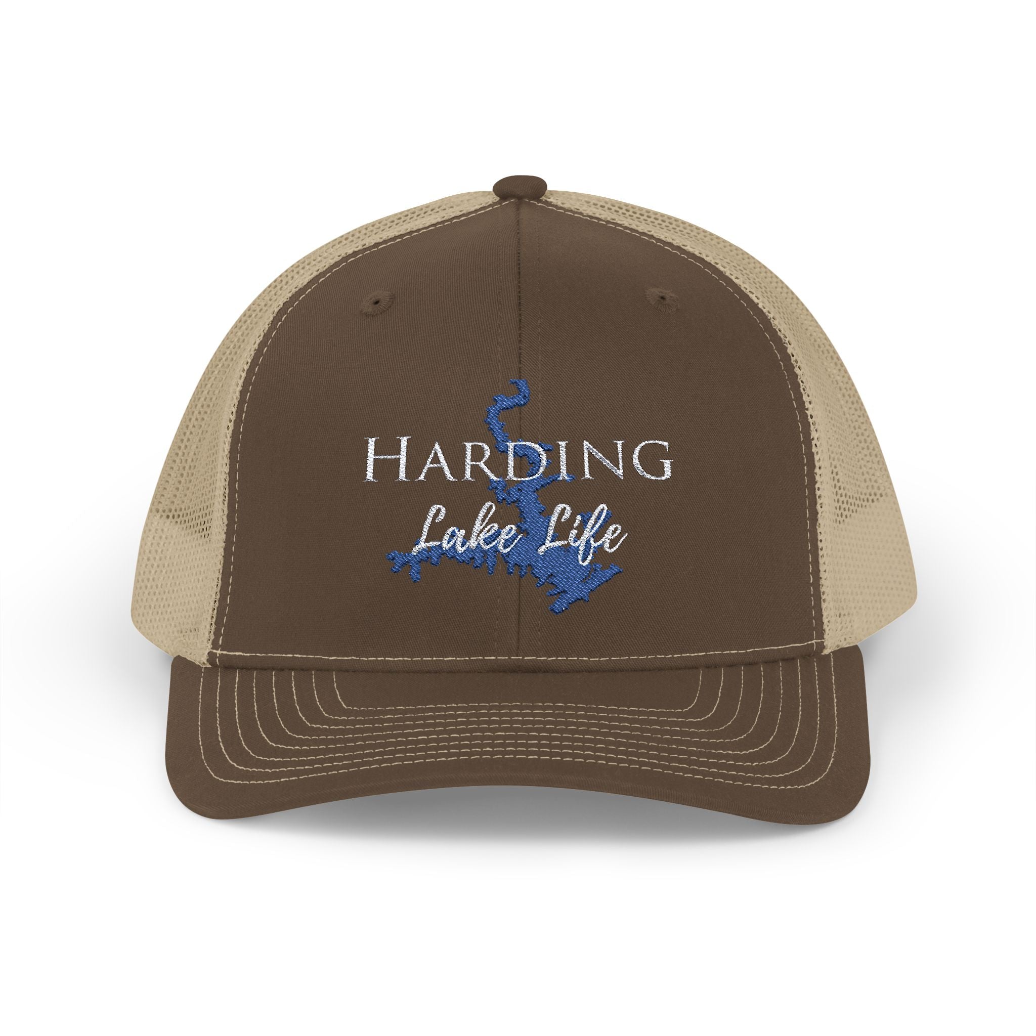 Harding Lake Life Trucker Hat - Georgia and Alabama Lake