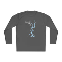 Wylie Lake Life Dri-fit Boating Shirt – Breathable Material – Men's Long Sleeve Moisture Wicking Tee – South Carolina Lake