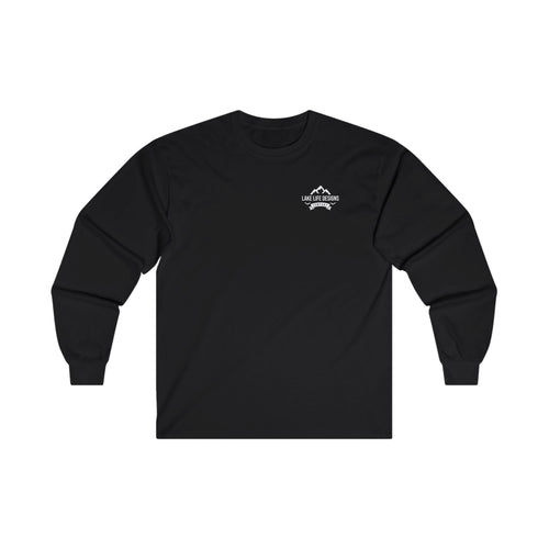 Lake Gaston Life Unisex Cotton Long Sleeve Tee - BACK PRINTED - North Carolina and Virginia Lake