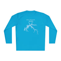 Dale Hollow Lake Life Dri-fit Boating Shirt – Breathable Material – Men's Long Sleeve Moisture Wicking Tee – Tennessee Lake