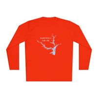 Hartwell Lake Life Dri-fit Boating Shirt – Breathable Material – Men's Long Sleeve Moisture Wicking Tee – South Carolina Lake