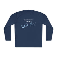 Old Hickory Lake Life Dri-fit Boating Shirt – Breathable Material – Men's Long Sleeve Moisture Wicking Tee – Tennessee Lake