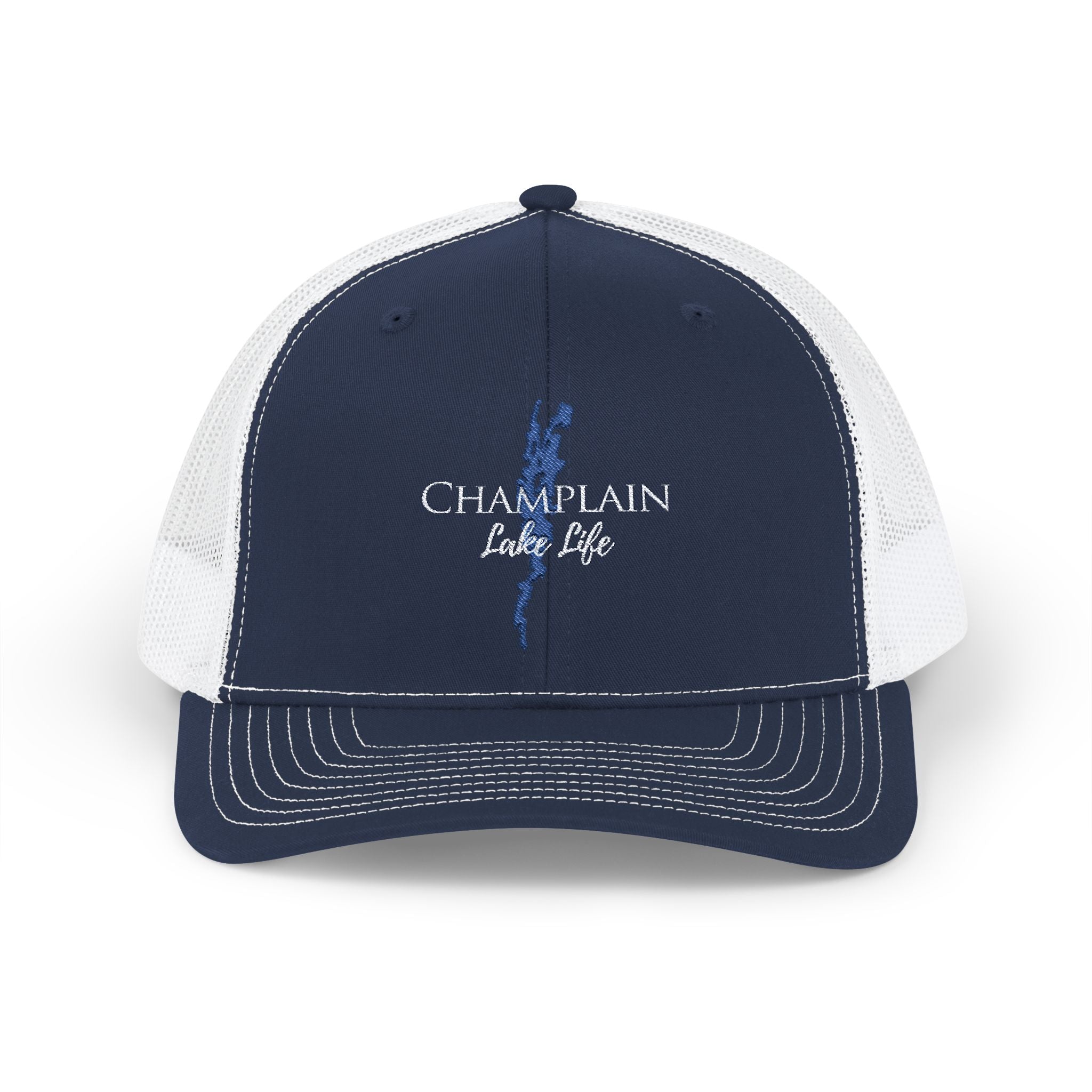 Champlain Lake Life Trucker Hat - Vermont Lake