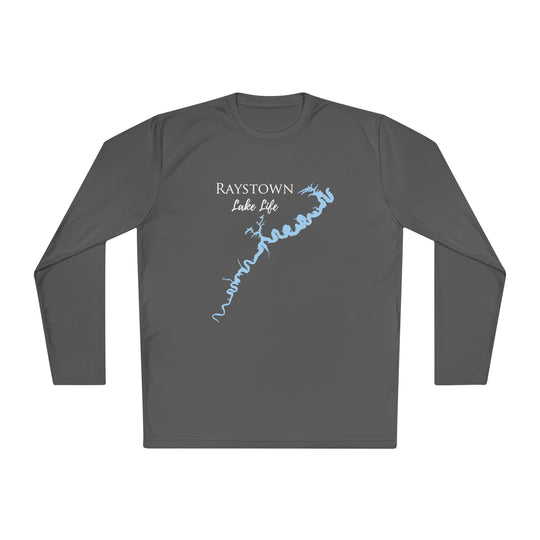 Raystown Lake Life Dri-fit Boating Shirt – Breathable Material – Men's Long Sleeve Moisture Wicking Tee – Pennsylvania Lake