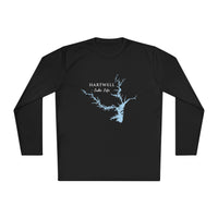 Hartwell Lake Life Dri-fit Boating Shirt – Breathable Material – Men's Long Sleeve Moisture Wicking Tee – South Carolina Lake
