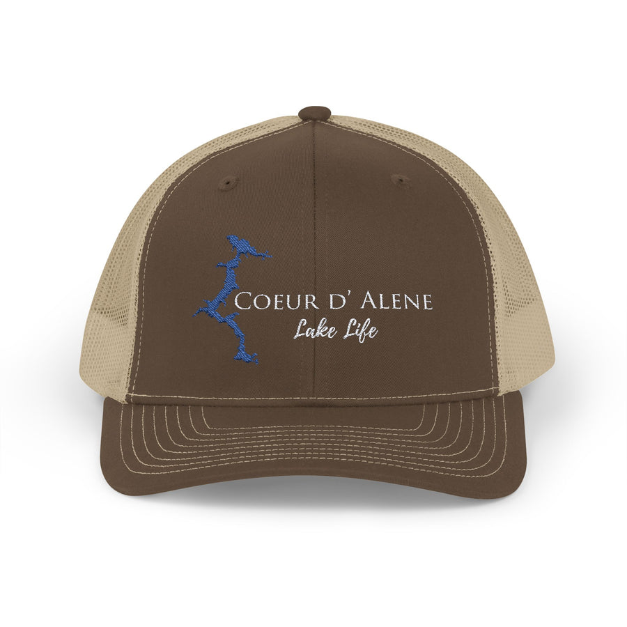 Coeur d'Alene Lake Trucker Hat - Idaho Lake