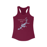 Grand Lake o' the Cherokees Lake Life Women's Ideal Racerback Tank - Oklahoma Lake