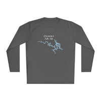 Ozarks Lake Life Dri-fit Boating Shirt – Breathable Material – Men's Long Sleeve Moisture Wicking Tee – Arkansas Lake