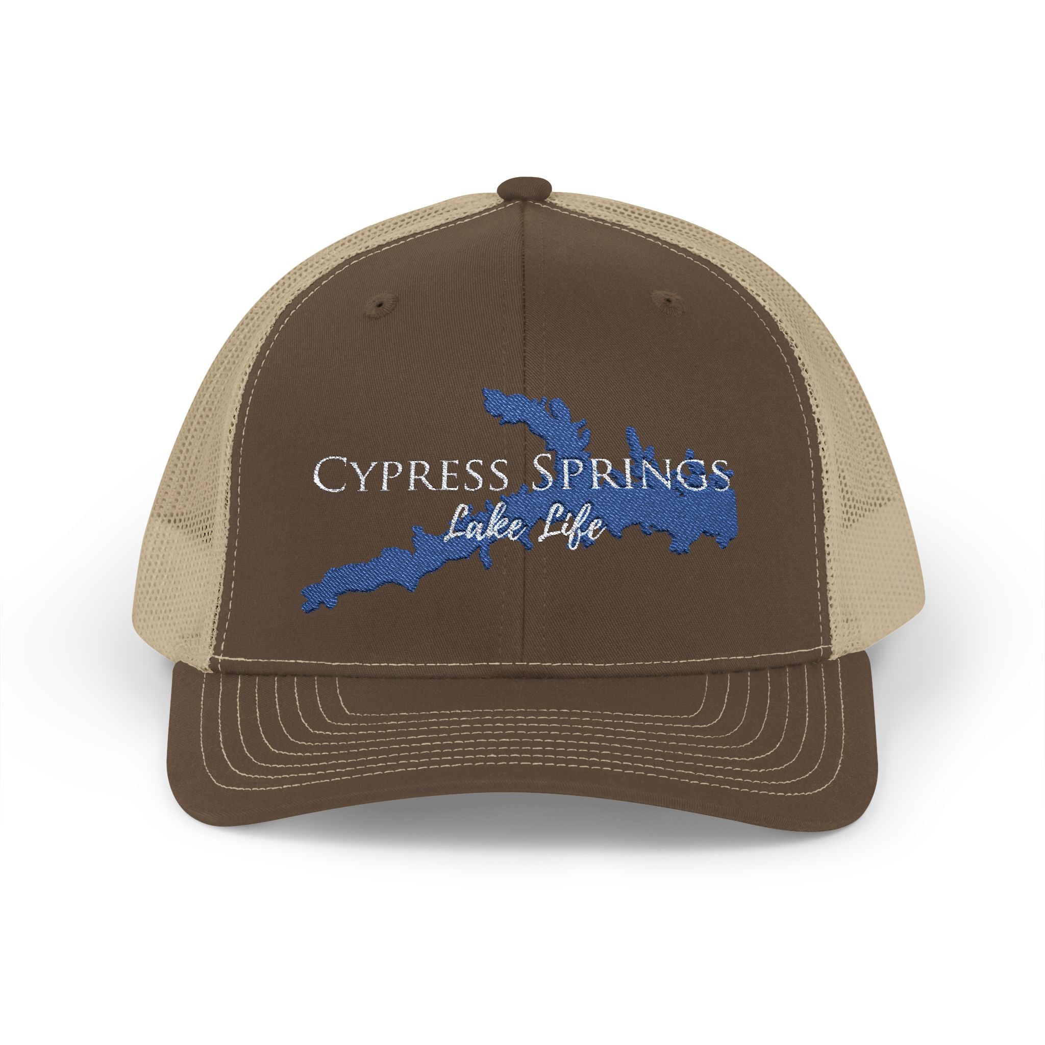 Cypress Springs Lake Life Trucker Hat - Texas Lake