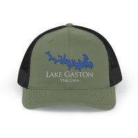 Lake Gaston Virginia Trucker Hat - Virginia Lake