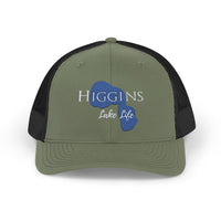 Higgins Lake Life Trucker Hat - Michigan Lake