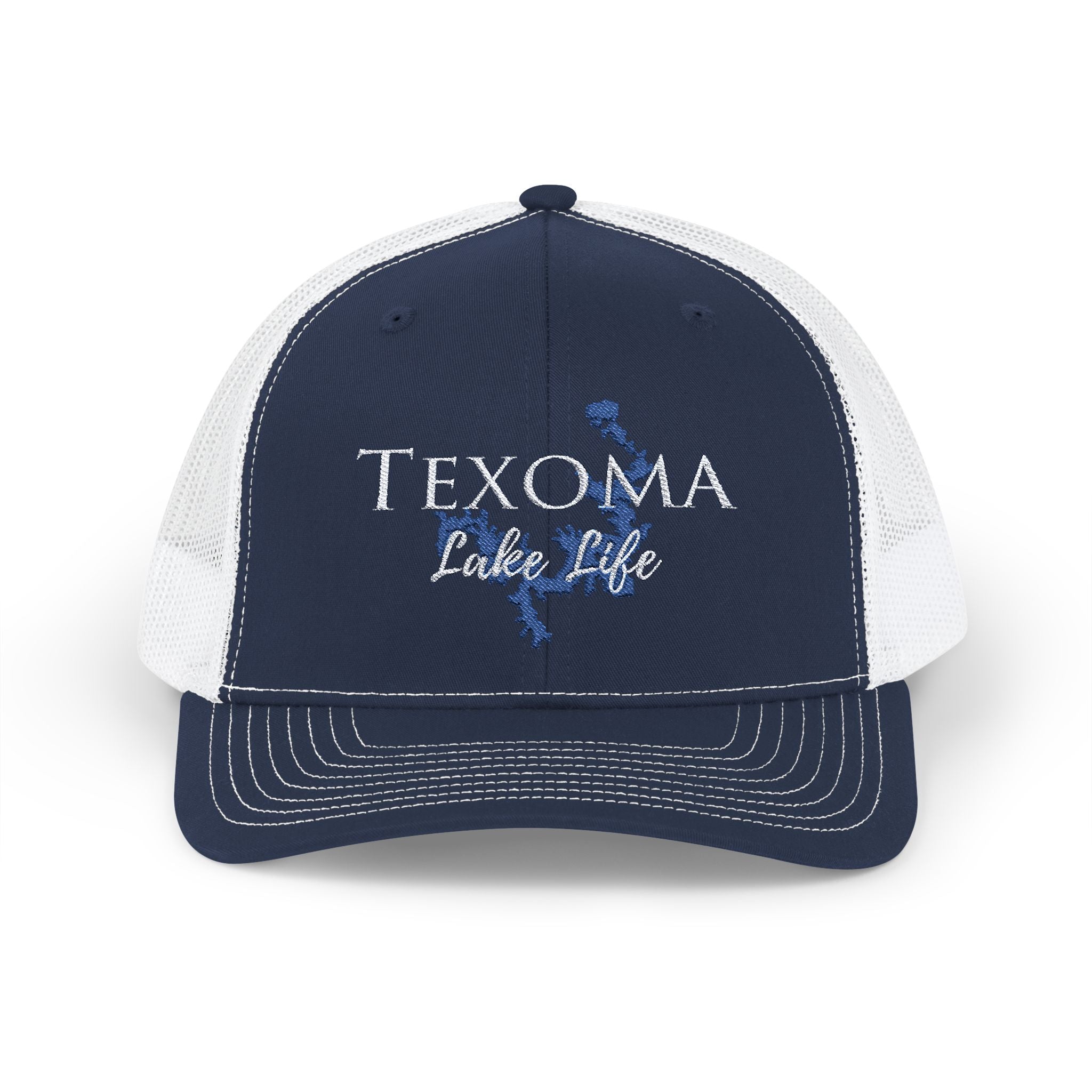 Texoma Lake Life Trucker Hat - Texas and Oklahoma Lake