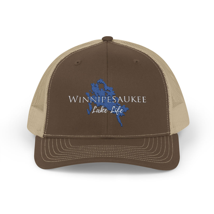Winnipesaukee Lake Life Trucker Hat - New Hampshire Lake