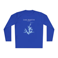 Lake Martin Dri-fit Boating Shirt – Breathable Material – Men's Long Sleeve Moisture Wicking Tee – Alabama Lake