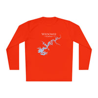 Wedowee Alabama Dri-fit Boating Shirt – Breathable Material – Men's Long Sleeve Moisture Wicking Tee – Alabama Lake