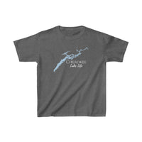 Cherokee Lake Life - Kids Heavy Cotton Youth Tee - Tennessee Lake