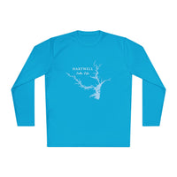 Hartwell Lake Life Dri-fit Boating Shirt – Breathable Material – Men's Long Sleeve Moisture Wicking Tee – South Carolina Lake