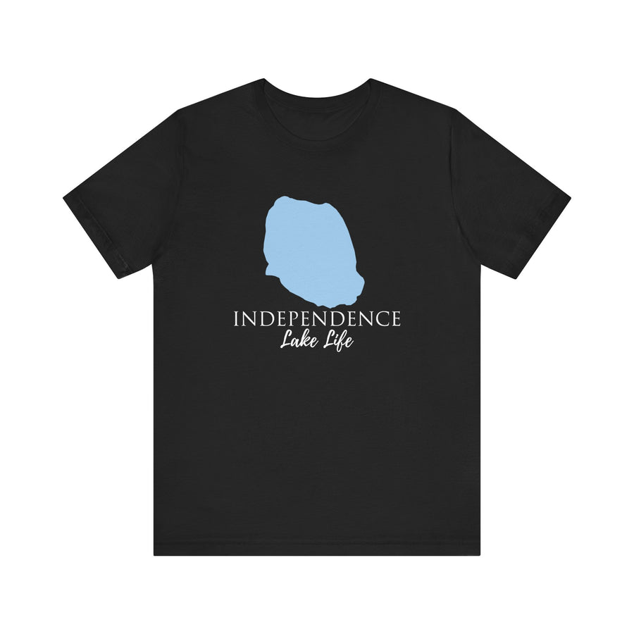 Independence Lake Life - Unisex Jersey Short Sleeve Tee - Michigan Lake