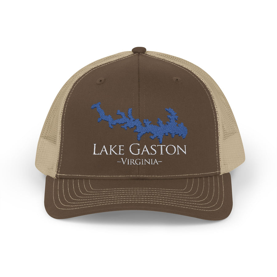 Lake Gaston Virginia Trucker Hat - Virginia Lake