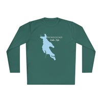 Newfound Lake Life Dri-fit Boating Shirt – Breathable Material – Men's Long Sleeve Moisture Wicking Tee – New Hampshire Lake