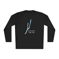 Keuka Lake Life Dri-fit Boating Shirt – Breathable Material – Men's Long Sleeve Moisture Wicking Tee – New York Lake