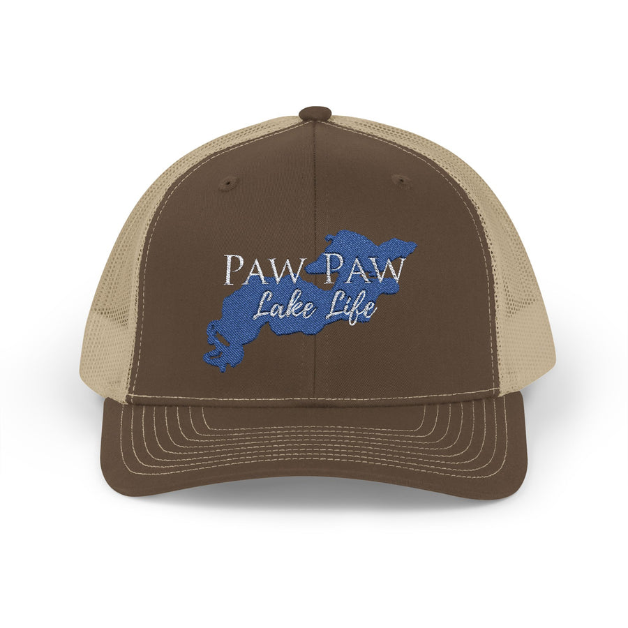 Paw Paw Lake Life Trucker Hat - Michigan Lake