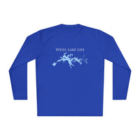 Weiss Lake Life Dri-fit Boating Shirt – Breathable Material – Men's Long Sleeve Moisture Wicking Tee – Georgia and Alabama Lake