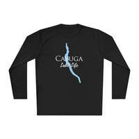 Cayuga Dri-fit Boating Shirt – Breathable Material – Men's Long Sleeve Moisture Wicking Tee – New York Lake