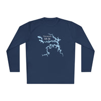 Truman Lake Life Dri-fit Boating Shirt – Breathable Material – Men's Long Sleeve Moisture Wicking Tee – Missouri Lake