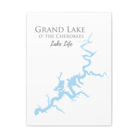 Grand Lake O' the Cherokees Lake Life - Canvas Gallery Wrap - Canvas Print - Oklahoma Lake