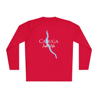 Cayuga Dri-fit Boating Shirt – Breathable Material – Men's Long Sleeve Moisture Wicking Tee – New York Lake