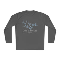 Lewis Smith Lake Dri-fit Boating Shirt – Breathable Material – Men's Long Sleeve Moisture Wicking Tee – Alabama Lake