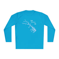 Lake Anna Life Dri-fit Boating Shirt – Breathable Material – Men's Long Sleeve Moisture Wicking Tee – Virginia Lake