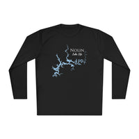 Nolin Lake Life Dri-fit Boating Shirt – Breathable Material – Men's Long Sleeve Moisture Wicking Tee – Kentucky Lake