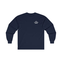 Lake Gaston Life Unisex Cotton Long Sleeve Tee - BACK PRINTED - North Carolina and Virginia Lake