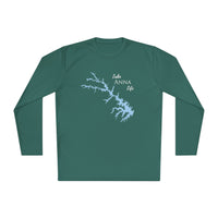 Lake Anna Life Dri-fit Boating Shirt – Breathable Material – Men's Long Sleeve Moisture Wicking Tee – Virginia Lake