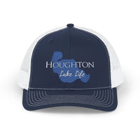 Houghton Lake Life Trucker Hat - Michigan Lake