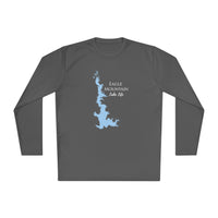 Eagle Mountain Lake Life Dri-fit Boating Shirt – Breathable Material – Men's Long Sleeve Moisture Wicking Tee – Texas Lake
