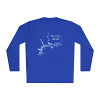 Nolin Lake Life Dri-fit Boating Shirt – Breathable Material – Men's Long Sleeve Moisture Wicking Tee – Kentucky Lake