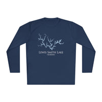 Lewis Smith Lake Dri-fit Boating Shirt – Breathable Material – Men's Long Sleeve Moisture Wicking Tee – Alabama Lake