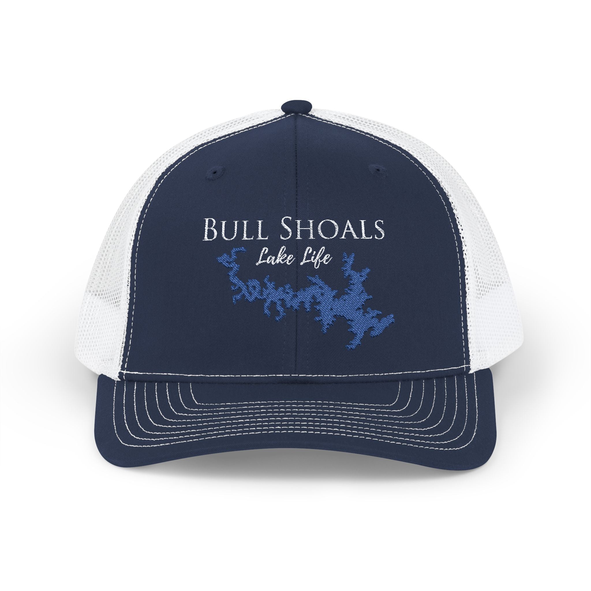 Bull Shoals Lake Life Trucker Hat -  Arkansas and Missouri Lake