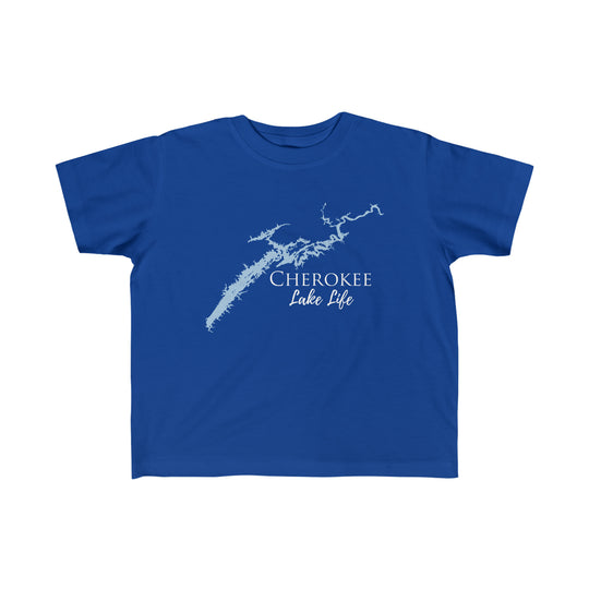 Cherokee Lake Life - Toddler Jersey Tee - Tennessee Lake