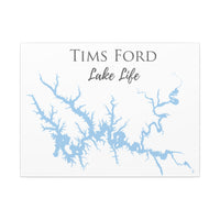 Tims Ford Lake Life  - Canvas Gallery Wrap - Canvas Print -  Tennessee Lake