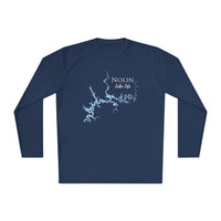 Nolin Lake Life Dri-fit Boating Shirt – Breathable Material – Men's Long Sleeve Moisture Wicking Tee – Kentucky Lake