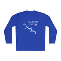 Wateree Lake Life Dri-fit Boating Shirt – Breathable Material – Men's Long Sleeve Moisture Wicking Tee – South Carolina Lake