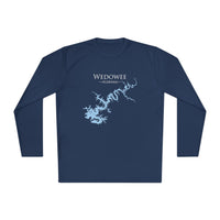 Wedowee Alabama Dri-fit Boating Shirt – Breathable Material – Men's Long Sleeve Moisture Wicking Tee – Alabama Lake