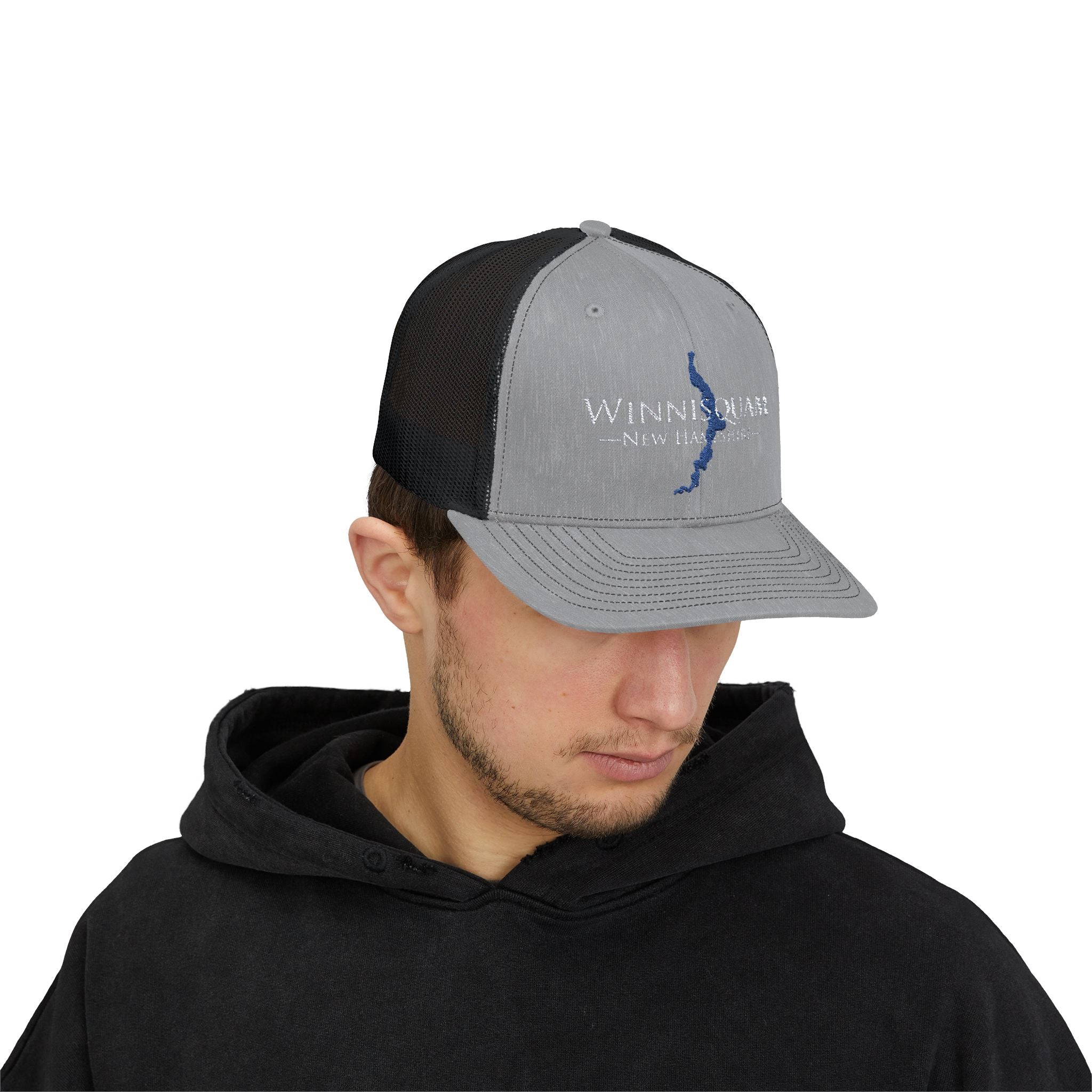 Winnisquam Lake Trucker Hat - New Hampshire Lake