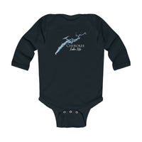 Cherokee Lake Life Onsie - Durable Lake Onsie - Infant Long Sleeve Bodysuit - Tennessee Lake