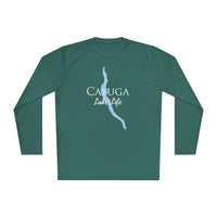 Cayuga Dri-fit Boating Shirt – Breathable Material – Men's Long Sleeve Moisture Wicking Tee – New York Lake